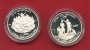 1996 - VATICANO - LOTTO/M48609 - SERIE DI 2 MONETE COMMEMORATIVE ANNO SANTO