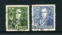 1947 - LOTTO/24074 - SVEZIA - GUSTAF GEIJER 2v. - USATI