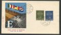 1959 - LOTTO/15996 - REPUBBLICA - EUROPA 2v. - BUSTA FDC