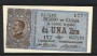1917 - REGNO - LOTTO/47461 - BUONO DA 1 LIRA VITTORIO EMANUELE III°