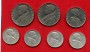 1951/1955 - VATICANO - LOTTO/M47991 - PIO XII° INSIEME DI 7 MONETE DIFFERENTI
