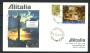 1973 - ITALIA - LOTTO/41615 - ALITALIA PRIMO VOLO ROMA  JOHANNESBURG SUD AFRICA