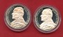 1998 - VATICANO - LOTTO/M48606 - SERIE DI 2 MONETE COMMEMORATIVE ANNO SANTO
