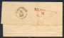 1860 - REGNO DI SICILIA - LOTTO/41003 - 2 GRANA ROSA - SU LETTERA PER CERIGNOLA
