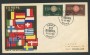 1960 - SPAGNA - LOTTO/20441 - EUROPA 2v. BUSTA FDC
