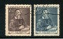 1952 - LOTTO/21223 - CECOSLOVACCHIA - JAN AMOS KOMENSKY 2v. - USATI