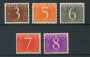 1953 - LOTTO/23199 - OLANDA - CIFRA 5v. - NUOVI