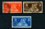 1930 - LOTTO/22074 - REGNO - NOZZE REALI 3v. - USATI