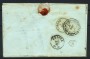 1857 - SARDEGNA - LOTTO/41002 - 20 CENT. INDACO  SCURO - LETTERA DA PORTO MAURIZIO
