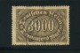 1922 - LOTTO/17796 - GERMANIA REICH - 3000 m. BRUNO - USATO