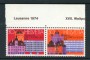 1974 - LOTTO/22853 - SVIZZERA - CONGRESSO U.P.U. 2v. NUOVI
