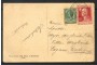 1927 - REGNO - LOTTO/31648  1° CENTENARIO DI ALESSANDRO VOLTA - CARTOLINA VIAGGIATA - 