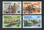 1987 - LOTTO/19954 - GHANA - SENZA TETTO 4v. - NUOVI