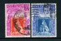 1951 - LOTTO/24434 - REPUBBLICA - FRANCOBOLLI DI TOSCANA 2v. - USATI