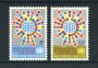 1966 - LOTTO/21370 - ONU U.S.A - FEDERAZIONE ASSOCIAZIONI 2v. - NUOVI