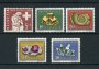 1958 - LOTTO/22330 - SVIZZERA - PRO PATRIA 5v. - NUOVI