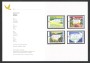 1996 - SVIZZERA - LOTTO/43490F - FRANCOBOLLI PER DISTRIBUTORI 4v. - NUOVI - FOLDER