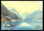 1987 - SVIZZERA - 45c. TRASPORTI POSTALI SU FOLDER DI AUGURI - LOTTO/26459