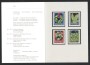 1993 - SVIZZERA - LOTTO/43457F - PRO JUVENTUTE PIANTE 4v . NUOVI - FOLDER