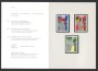 1993 - SVIZZERA - LOTTO/43451F - ANNIVERSARIO FRANCOBOLLI 3v. NUOVI - FOLDER