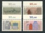 1975 - LOTTO/18965 - GERMANIA FEDERALE - PATRIMONIO ARCHITETTONICO 4v. - NUOVI