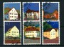 1978 - LOTTO/23200 - LIECHTENSTEIN - EDIFICI 6v. - USATI