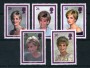 1998 - LOTTO/19874 - GRAN BRETAGNA - PRINCIPESSA DIANA 5v. - NUOVI