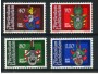 1981 - LOTTO/23541 - LIECHTENSTEIN - STEMMI LANDAMMANNI 4v. - NUOVI
