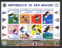 2001 - SAN MARINO - LOTTO/42988 - ANNATA COMPLETA 30 v. + 4 FOGLIETTI NUOVI
