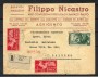 1952 - REPUBBLICA - LOTTO/41860  - RACCOMANDATA DA  AGRIGENTO PER PALERMO
