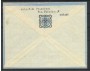 1944 - REP. SOCIALE - LOTTO/39895 - TERAMO POSTA AEREA 4v. SU BUSTA RACC. FIRMATA