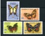 1992 - GRENADINES ST.VINCENT - LOTTO/20216 - FARFALLE 4v. - NUOVI