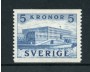 1941/53 - LOTTO/21916 - SVEZIA - 5 K. AZZURRO PALAZZO REALE - NUOVO