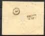 1851 - LOMBARDO VENETO - LOTTO/40522 - 15 Centesimi ROSSO SU BUSTA DA VENEZIA A TREVISO