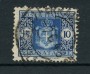 1945 - LOTTO/18638 - LUOGOTENENZA - 10 LIRE SEGNATASSE CON FILIGRANA - USATO