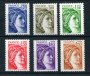 1979 - LOTTO/22644 - FRANCIA - TIPO SABINE  6v. - NUOVI
