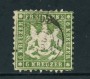 WURTTEMBERG - 1862 - LOTTO/24270 -  6K. VERDE  - USATO