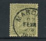 1885 - LOTTO/20626 - BELGIO - 20c. OLIVA SU VERDE - USATO