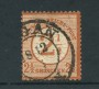1874 - LOTTO/24280 - GERMANIA - 2,5 SU 2,5 BRUNO ROSSO - USATO
