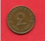 1937 J - GERMANIA REICH - 2 REICHSPEFENNIG - LOTTO/M28178