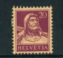 1916 - LOTTO/23115 - SVIZZERA - 20 CENT. GUGLIELMO TELL - LING.