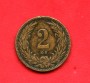 1893 - UNGHERIA - LOTTO/M47662 - 2  FILLER BRONZO