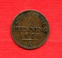 1866 A - PRUSSIA -  LOTTO/M22524 - 1 PFENNING  RAME