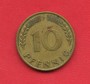 1949 J - GERMANIA FEDERALE - 10 PFENNIG - LOTTO/M28184