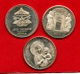 1975/1978 - VATICANO - LOTTO/M43542 - INSIEME DI 3 MEDAGLIE  EFFIGIE DI PAPI ARGENTATE
