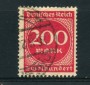 1923 - LOTTO/17858 - GERMANIA REICH - 200m. ROSSO - USATO