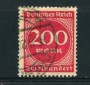 1923 - LOTTO/17858 - GERMANIA REICH - 200m. ROSSO - USATO