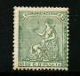 1873 - LOTTO/16599 - SPAGNA - 10 cent. VERDE  - LINGUELLATO