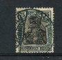 1916/20 - LOTTO/17714 - GERMANIA - 75p. VERDE NERO - PERFIN   USATO