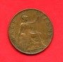 1906 - GRAN BRETAGNA - 1/2 PENNY EDOARDO VII° - LOTTO/M37758